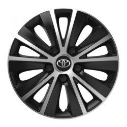 Capace pentru Toyota 14 RAPIDE argintiu și negru