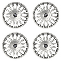 Capace roți pentru Toyota 15 CRYSTAL silver
