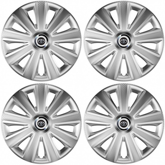 Capace roți pentru Toyota 16 Aviator carbon RC 16 silver