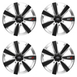 Capace de roată pentru Toyota 16 GTX CARBON silver/black