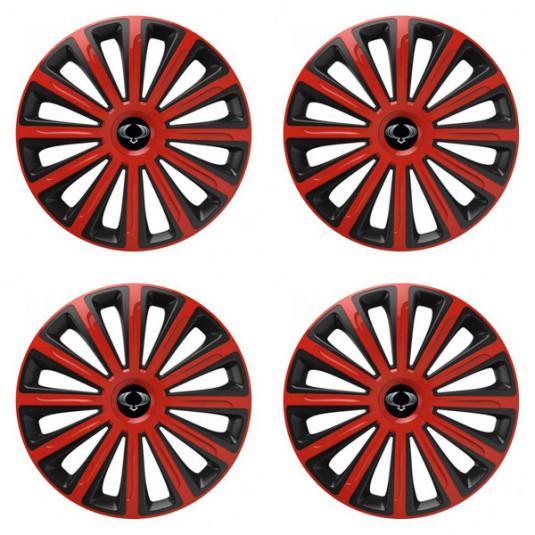 Capace pentru Sangyong 15 TREND red and black