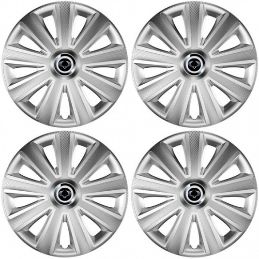 Capacele pentru Sangyong 16 Aviator carbon RC 16 silver