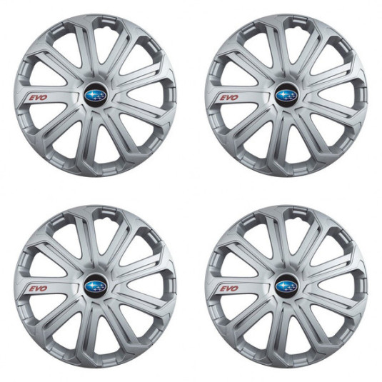 Capace pentru Subaru 14 Evo silver