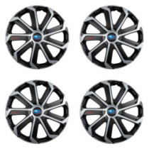 Capacele pentru Subaru 14 Evo black&silver