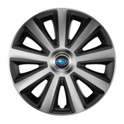 Capace pentru Subaru 15 Aviator carbon silver&black