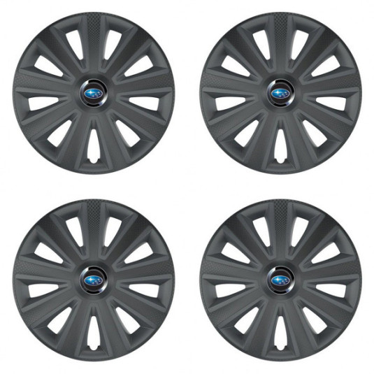 Ornamente cap roată Subaru 15 Aviator carbon grafit