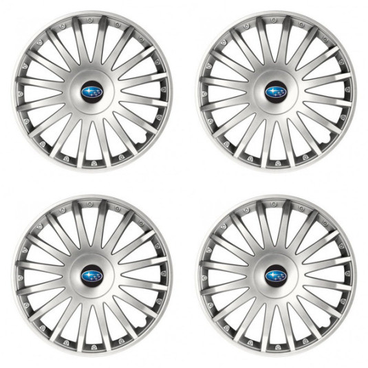 Protecții pentru Subaru 15 CRYSTAL argintiu