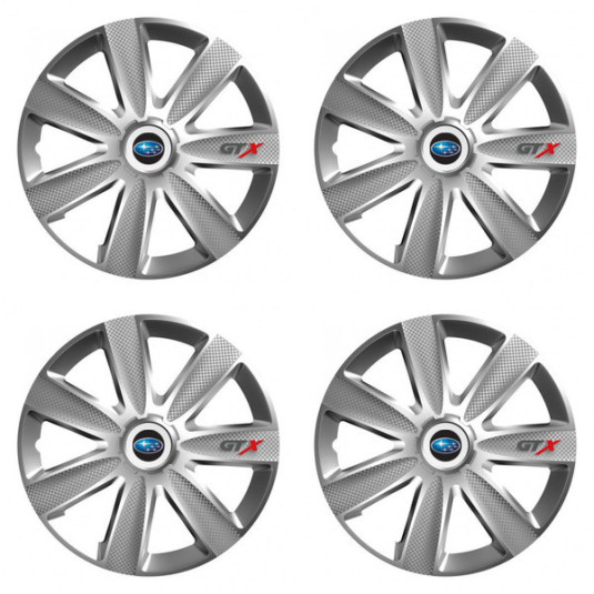 Capace pentru Subaru 15 GTX CARBON silver