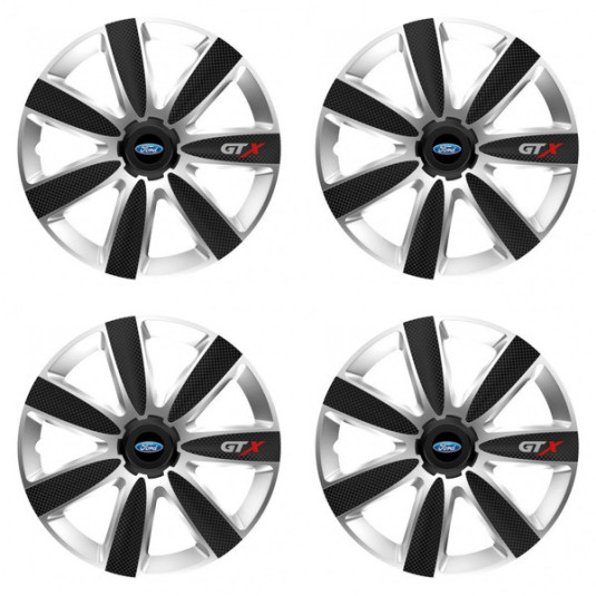 Capace pentru Ford 14 GTX CARBON silver/black