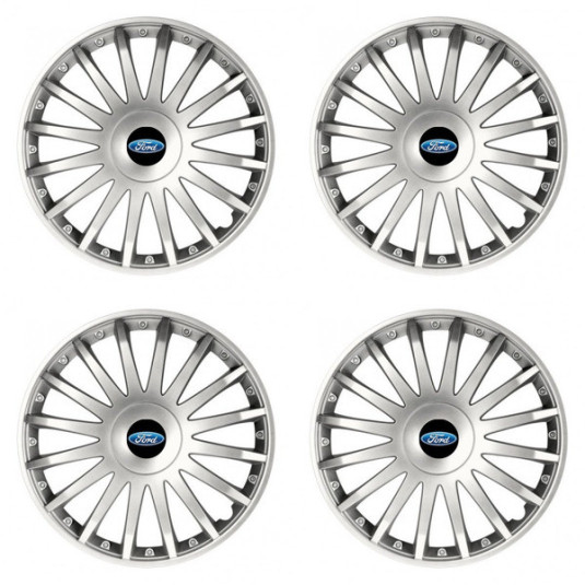 Capace pentru Ford 15 CRYSTAL silver