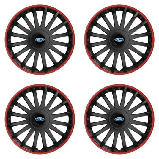 Capace pentru Ford 15 CRYSTAL RO black