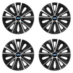 Capace roată pentru Ford 15 RAPIDE argintiu și negru
