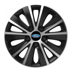 Capace roată pentru Ford 15 RAPIDE argintiu și negru