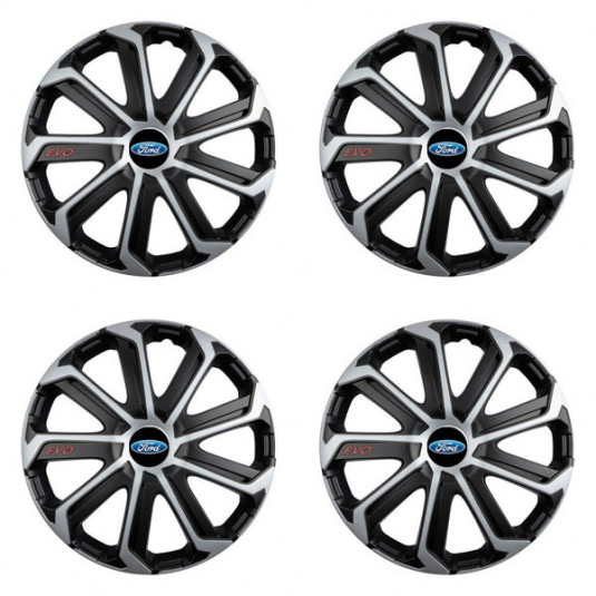Tapiterie pentru Ford 16 Evo black&silver