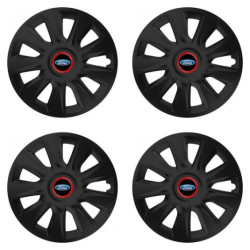 Capace de roată pentru Ford 16 STRATOS RR negru