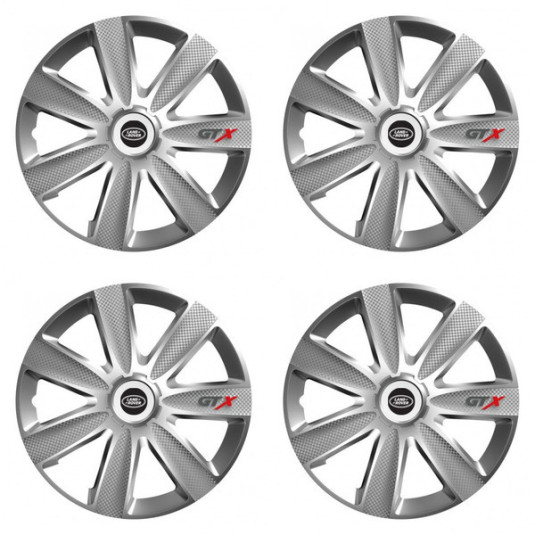 Capace pentru Land Rover 14 GTX CARBON silver