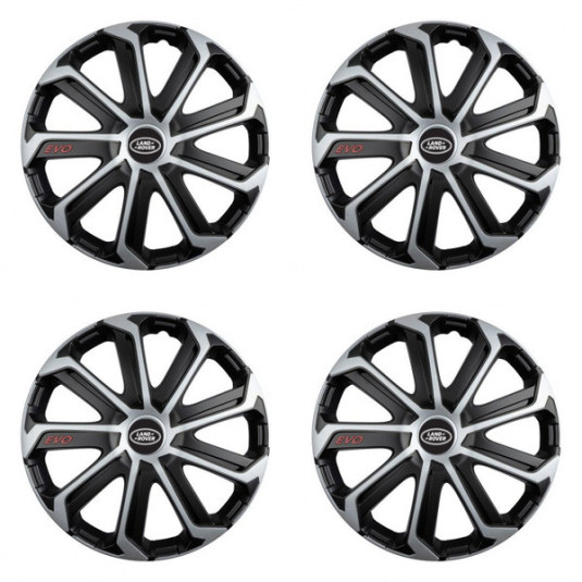Capacele pentru Land Rover 15 Evo black&silver