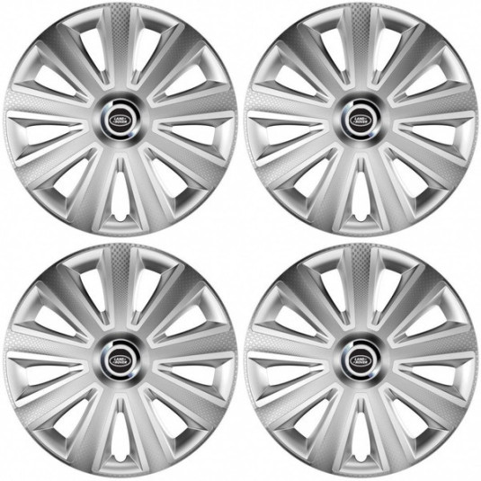 Capace pentru Land Rover 15 Aviator carbon silver