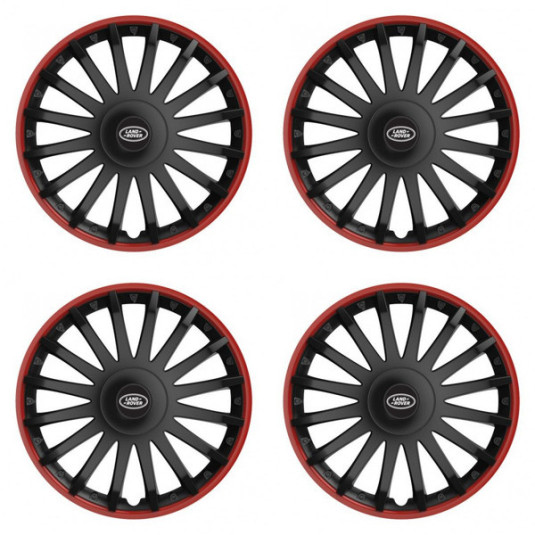 Capace pentru Land Rover 16 CRYSTAL RO black