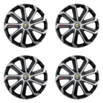 Capace pentru Alfa Romeo 14 Evo black&silver