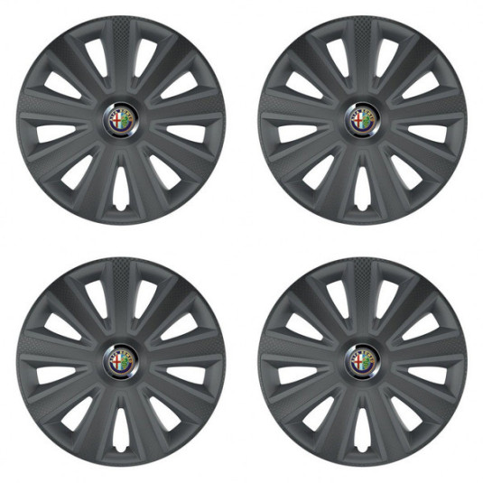Capace jante pentru Alfa Romeo 14 Aviator carbon RC grafit