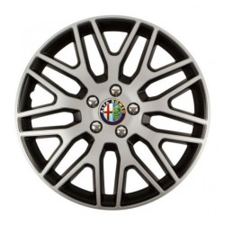 Capace roată pentru Alfa Romeo 14 Dakar NC argintiu și negru