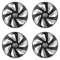Capace pentru Alfa Romeo 14 Vector RC negru și argintiu