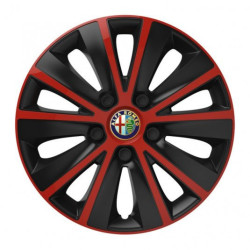 Capace pentru Alfa Romeo 14 RAPIDE roșu și negru