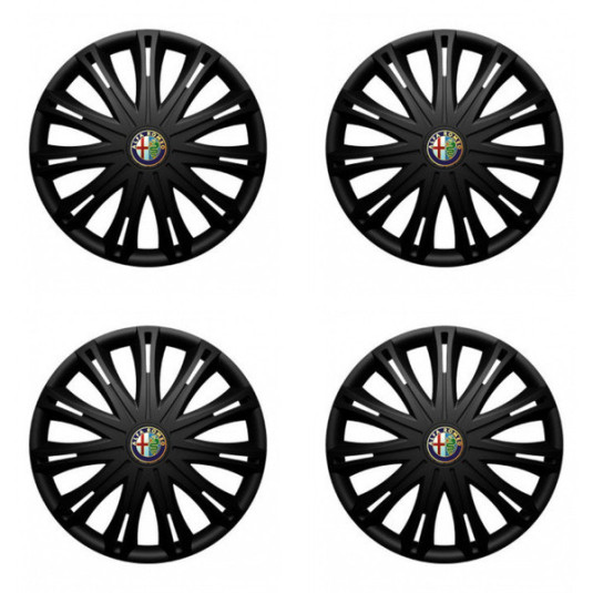 Capace pentru Alfa Romeo 14 SPARK BLACK1