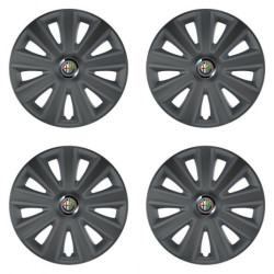 Capacele roţii pentru Alfa Romeo 15 Aviator carbon grafit