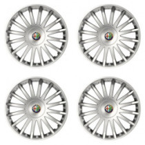 Capace pentru Alfa Romeo 15 CRYSTAL silver