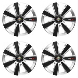 Capace pentru Alfa Romeo 15 GTX CARBON argintiu/negru