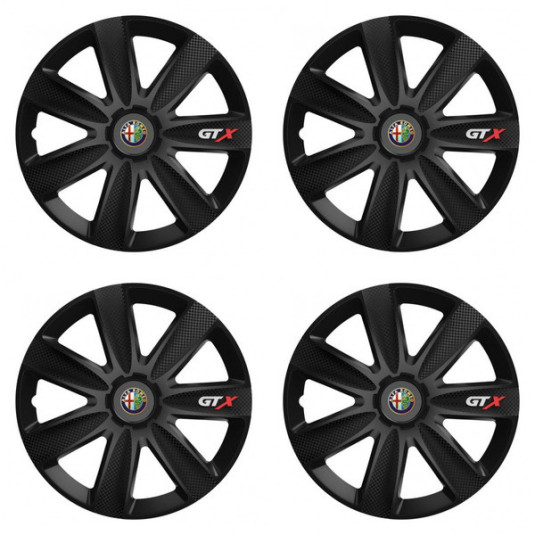 Capace roți pentru Alfa Romeo 15 GTX CARBON negru