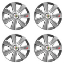 Capace roată pentru Alfa Romeo 15 GTX CARBON silver
