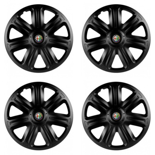 Capace pentru Alfa Romeo 15 COMFORT BLACK