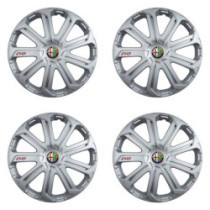 Capace pentru Alfa Romeo 16 Evo silver
