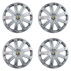 Capace pentru Alfa Romeo 16 Evo silver