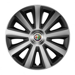 Capace pentru Alfa Romeo 16 Aviator carbon silver&black