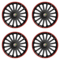 Capacele pentru Alfa Romeo 16 CRYSTAL RO black