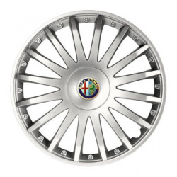 Capace pentru Alfa Romeo 16 CRYSTAL silver