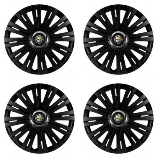 Calote pentru Alfa Romeo 16 ACTIVE RC BLACK