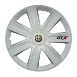 Capace jante Alfa Romeo 17 GTX carbon white