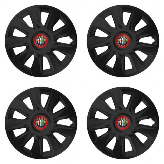 Capace pentru Alfa Romeo 17 STRATOS RR black