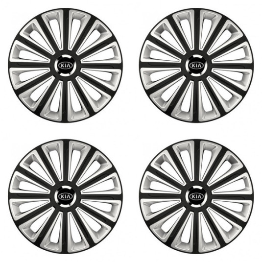 Capace roată pentru Kia (logo vechi) 16 TREND RC culoare dublă