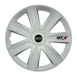 Capace pentru Kia (logo vechi) 17 GTX carbon white