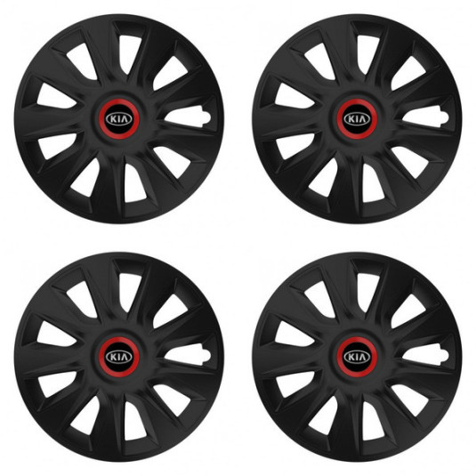 Capace roți pentru Kia (logo vechi) 17 STRATOS RR black