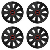 Capace pentru Kia (logo nou) 14 STRATOS RR black
