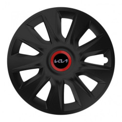 Capace pentru Kia (logo nou) 14 STRATOS RR black