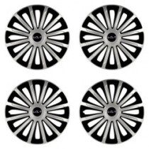 Capace jante pentru Kia (logo nou) 15 TREND silver and black