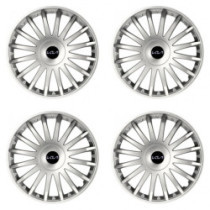 Capace roată pentru Kia (logo nou) 15 CRYSTAL silver